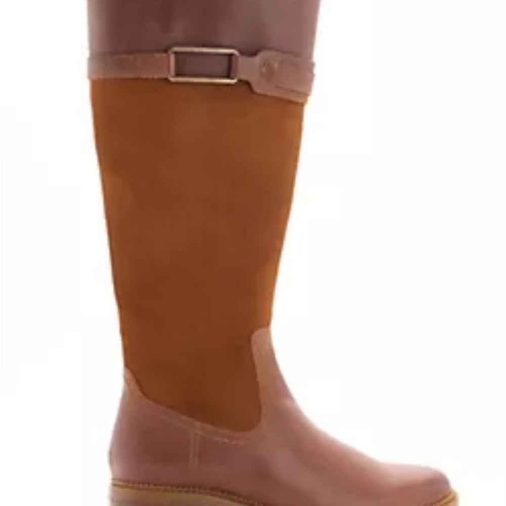 Clarks Collection Leather Tall-Shaft Boot - Maye Carly